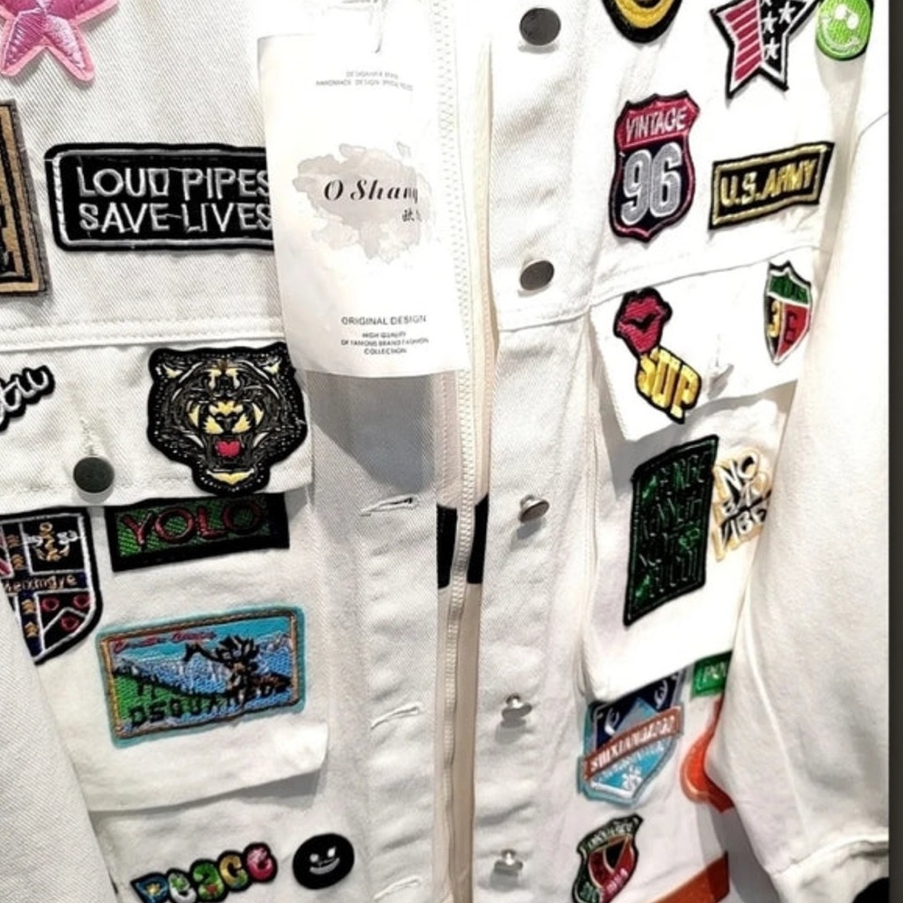 Scouts Pride Denim Patchwork Jacket - image 2